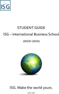 Student Guide Isg International Business School 21 Isg Make The World Yours Www Isg Fr L Isg