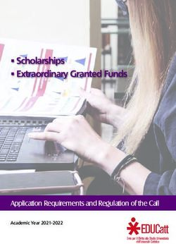 Scholarships Extraordinary Granted Funds - Application Requirements and Regulation of the Call - Educatt