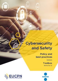 Cybersecurity and Safety - Policy and best practices Toolbox - EUCPN