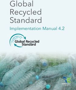 Global Recycled Standard - Implementation Manual 4. 2 - Textile Exchange