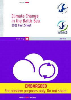 EMBARGOED - Climate Change in the Baltic Sea 2021 Fact Sheet - dpaq.de