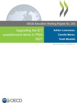 Upgrading the ICT questionnaire items in PISA 2021 - Adrien Lorenceau, Camille Marec, Tarek Mostafa - OECD ...