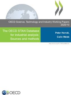 The OECD STAN Database for industrial analysis: Sources and methods - Peter Horvát, Colin Webb