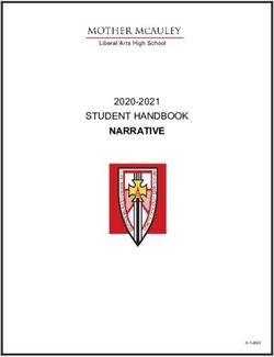 NARRATIVE STUDENT HANDBOOK 2020-2021 - Digital asset ...