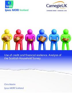 Use of credit and financial resilience. Analysis of the Scottish Household Survey - Chris Martin Ipsos MORI Scotland - cloudfront.net
