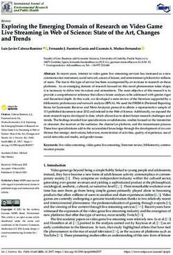 Exploring the Emerging Domain of Research on Video Game Live Streaming in Web of Science: State of the Art, Changes and Trends - MDPI