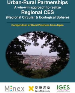 Urban-Rural Partnerships Regional CES - A win-win approach to realize (Regional Circular & Ecological Sphere) - Rajib SHAW