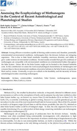 Assessing the Ecophysiology of Methanogens in the Context of Recent Astrobiological and Planetological Studies