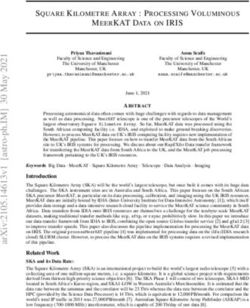 MEERKAT DATA ON IRIS SQUARE KILOMETRE ARRAY : PROCESSING VOLUMINOUS