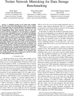 Twitter Network Mimicking for Data Storage Benchmarking