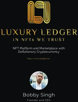 Bobby Singh - NFT Platform and Marketplace with Deflationary Cryptocurrency - Founder and CEO