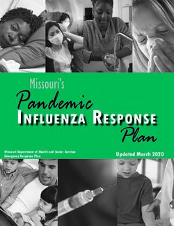 Pandemic Plan Influenza Response