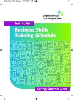 Business Skills Training Schedule - Train to Gain - Spring/Summer 2019 - Local Enterprise Office