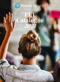 ELT 2021 Catalogue - Pearson