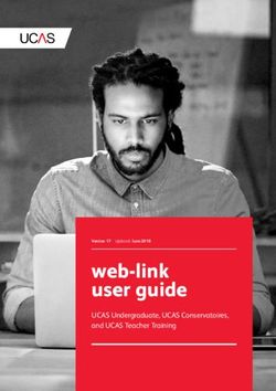 Web-link user guide UCAS Undergraduate, UCAS Conservatoires, and UCAS Teacher Training