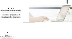 Indiana Farm Bureau Indiana Broadband Strategic Partnership - Indiana Farm Bureau - Association of Indiana Counties