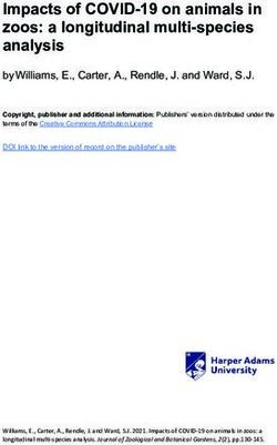 Impacts of COVID-19 on animals in zoos: a longitudinal multi-species analysis