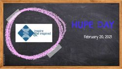 HUPE DAY February 20, 2021
