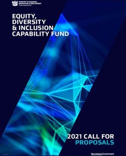 EQUITY, DIVERSITY & INCLUSION CAPABILITY FUND - 2021 CALL FOR PROPOSALS - 2021 Call for ...