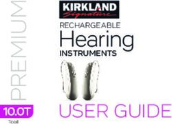 Hearing USER GUIDE INSTRUMENTS - Kirkland Signature 10.0