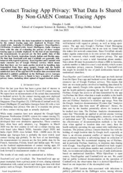 Contact Tracing App Privacy: What Data Is Shared By Non-GAEN Contact Tracing Apps