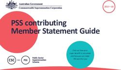 PSS contributing Member Statement Guide 2017-18 - Commonwealth ...
