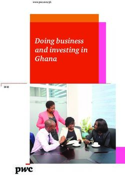 Doing business and investing in Ghana - www.pwc.com/gh 2018