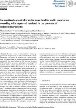 Generalized canonical transform method for radio occultation sounding with improved retrieval in the presence of horizontal gradients