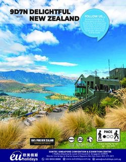 DELIGHTFUL NEW ZEALAND - EU Holidays