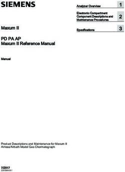 PD PA AP Maxum II Reference Manual - Maxum II - Industry Support Siemens