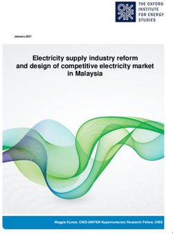 Electricity supply industry reform and design of competitive electricity market in Malaysia