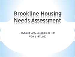 HOME and CDBG Consolidated Plan - FY2016 - FY 2020