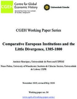 Comparative European Institutions and the Little Divergence, 1385-1800