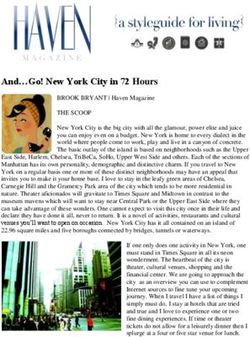 And Go! New York City in 72 Hours