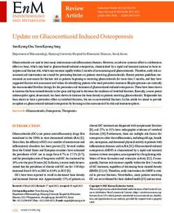 Update on Glucocorticoid Induced Osteoporosis