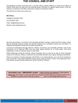 THE COUNCIL AND STAFF - The FA