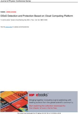 DDOS DETECTION AND PROTECTION BASED ON CLOUD COMPUTING PLATFORM