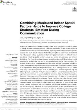 Combining Music and Indoor Spatial Factors Helps to Improve College Students' Emotion During Communication