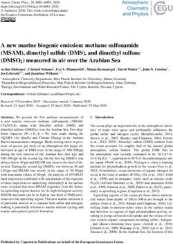 A new marine biogenic emission: methane sulfonamide (MSAM), dimethyl sulfide (DMS), and dimethyl sulfone (DMSO2) measured in air over the Arabian ...