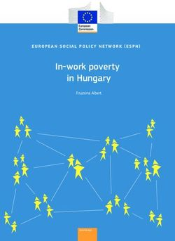 In-work poverty in Hungary - EUROPEAN SOCIAL POLICY NETWORK (ESPN) Fruzsina Albert - Europa EU