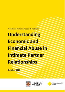 Understanding Economic and Financial Abuse in Intimate Partner Relationships - Gendered Violence Research Network