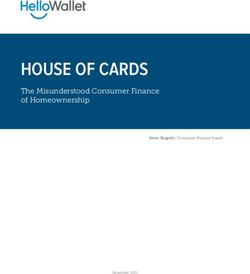 HOUSE OF CARDS The Misunderstood Consumer Finance of Homeownership