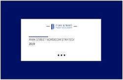 PARK STREET NORDICOM STRATEGY 2019
