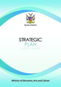 strategic plan ministry of education