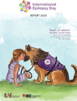 Internat ional Epilepsy Day - REPORT 2020 'Hear t of ser vice' Aja Mills, United States International Epilepsy Day Ar t Competition Winner 2020 ...