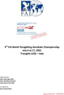 Trasaghis (UD) - Italy - 3rd FAI World Paragliding Aerobatic Championship July 6 to 17, 2021