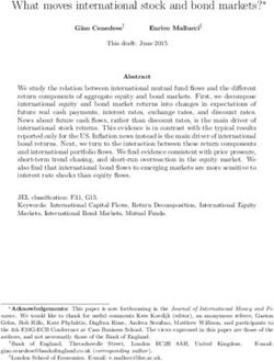 What moves international stock and bond markets?