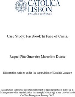 case study facebook in face of crisis