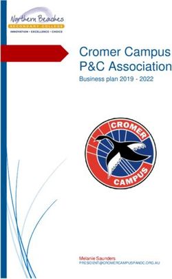 Cromer Campus P&C Association - Business plan 2019 2022 - Melanie Saunders