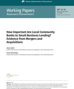 How Important Are Local Community Banks to Small Business Lending? Evidence from Mergers and Acquisitions